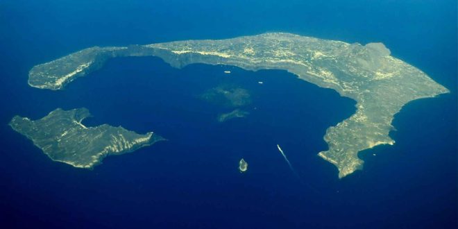 What is the Caldera of Santorini?
